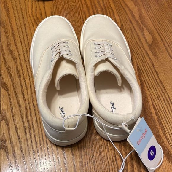 Cat & Jack Slip on sneakers off-white/Tyler - Picture 4 of 8